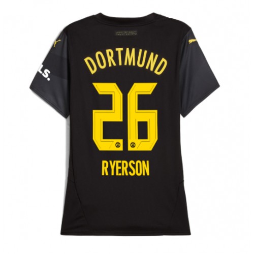 Dámy Fotbalový dres Borussia Dortmund Julian Ryerson #26 2024-25 Venkovní Krátký Rukáv